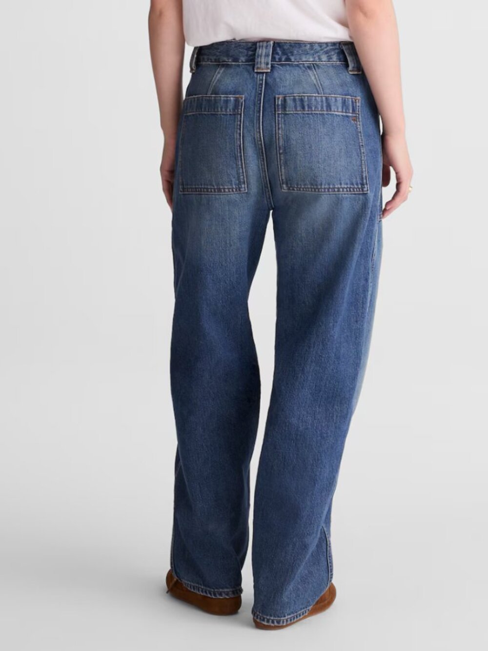 New Madewell The Darted Barrel-Leg Jean Size W 29 - Picture 6 of 11